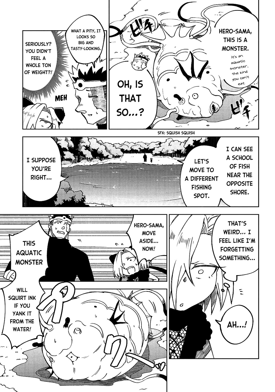 The Fainted Hero and The Assassination Princess Chapter 22 page 14 - Chapter 22: No journey begins without food provisions