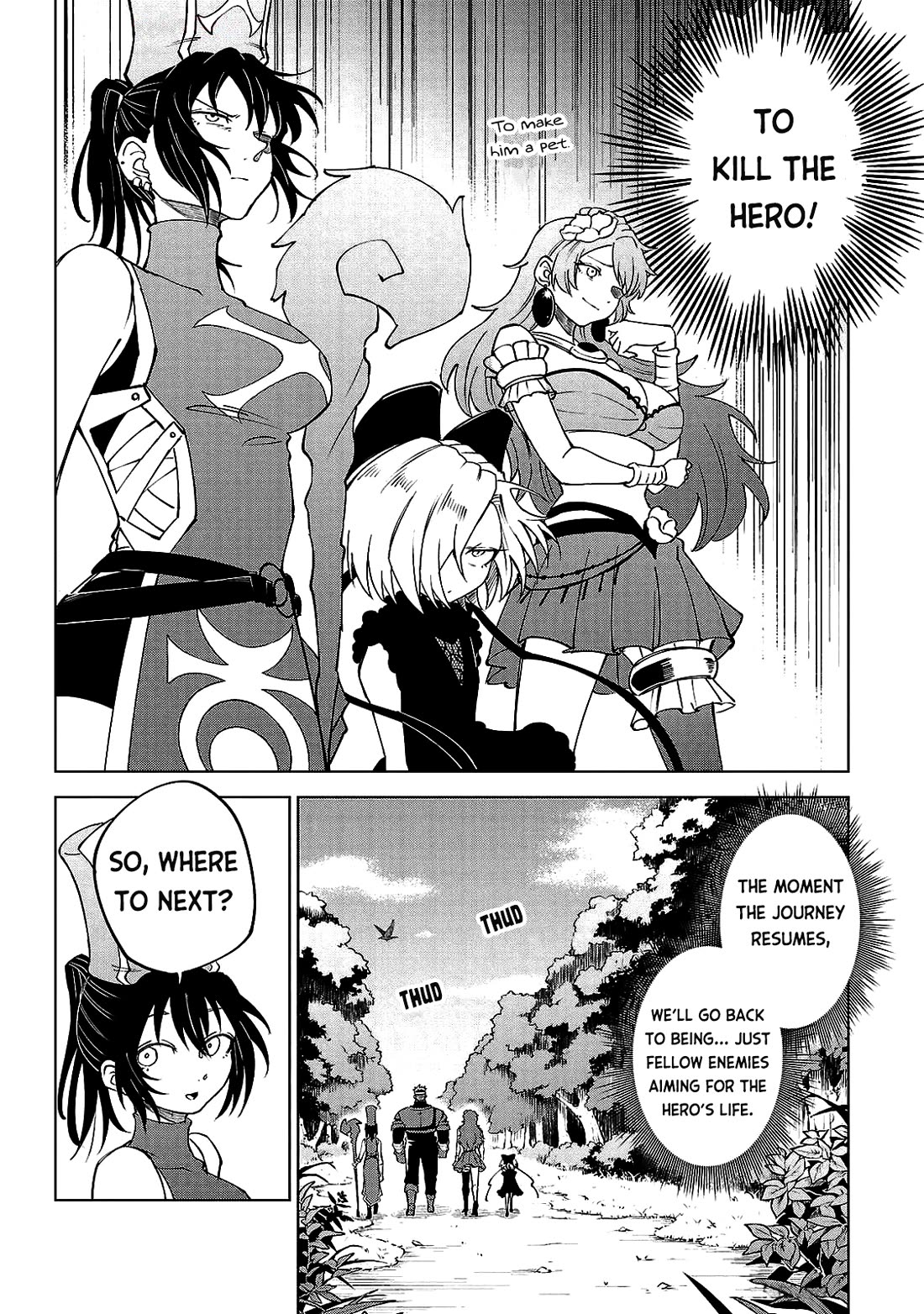 The Fainted Hero and The Assassination Princess Chapter 22 page 5 - Chapter 22: No journey begins without food provisions
