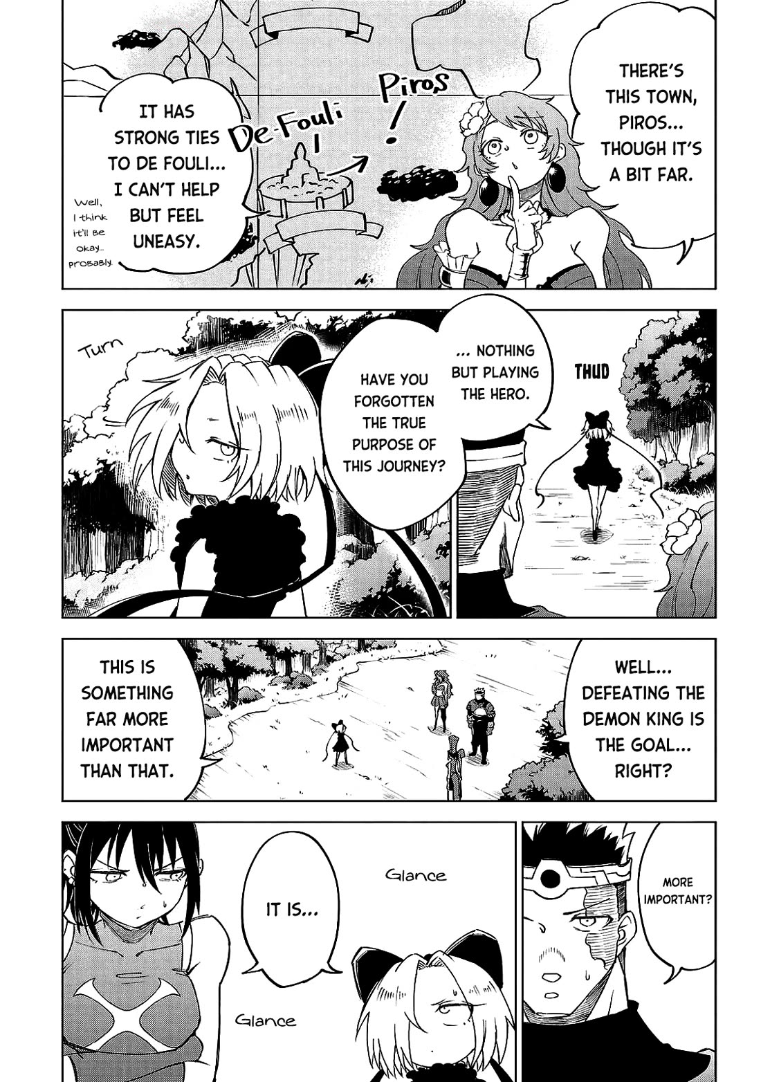 The Fainted Hero and The Assassination Princess Chapter 22 page 6 - Chapter 22: No journey begins without food provisions