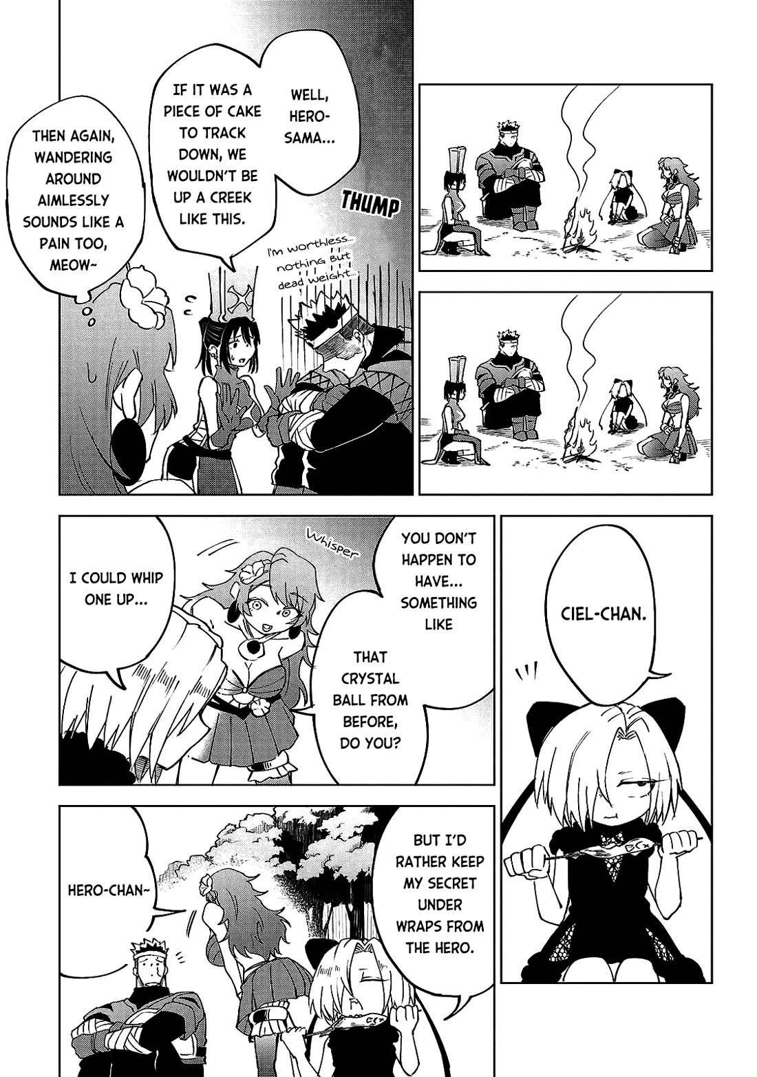 The Fainted Hero and The Assassination Princess Chapter 24 page 14 - Chapter 24: Pursue the shadow of a mysterious monster!