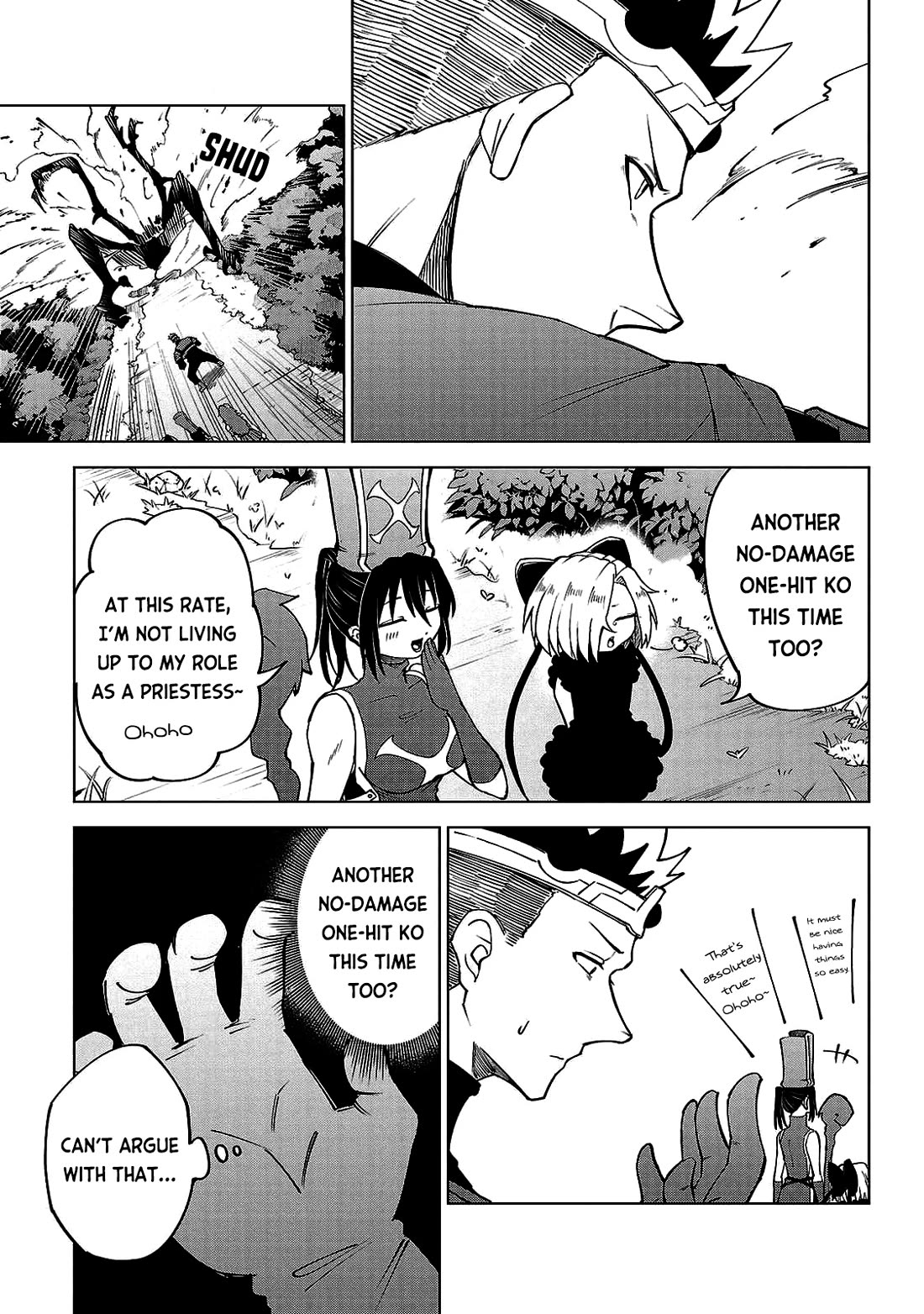 The Fainted Hero and The Assassination Princess Chapter 24 page 4 - Chapter 24: Pursue the shadow of a mysterious monster!