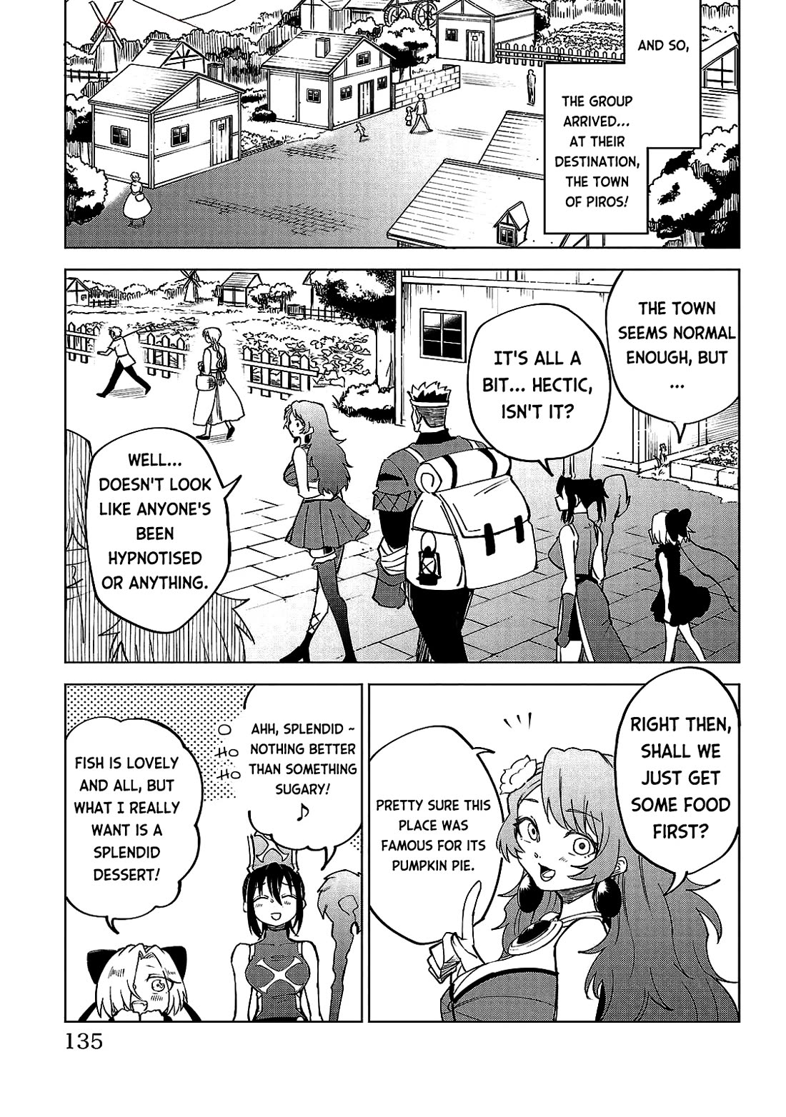 The Fainted Hero and The Assassination Princess Chapter 24 page 6 - Chapter 24: Pursue the shadow of a mysterious monster!
