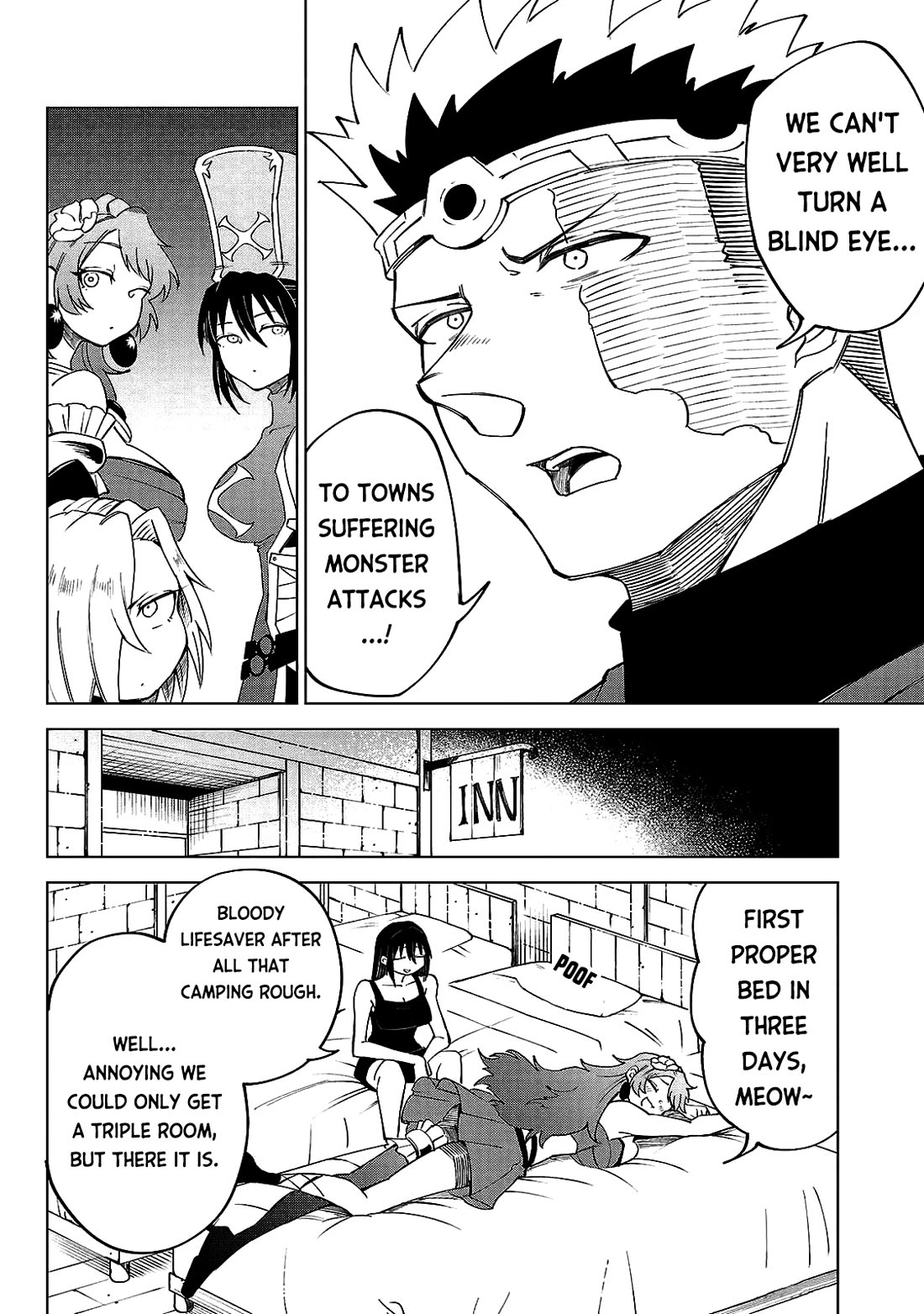 The Fainted Hero and The Assassination Princess Chapter 24 page 9 - Chapter 24: Pursue the shadow of a mysterious monster!