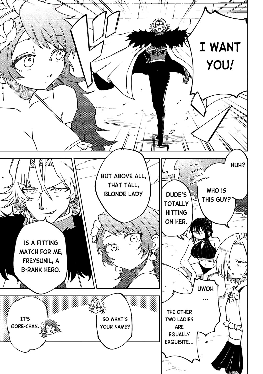 The Fainted Hero and The Assassination Princess Chapter 26 page 10 - Chapter 26: Swimsuits, Heroes, and a Tournament