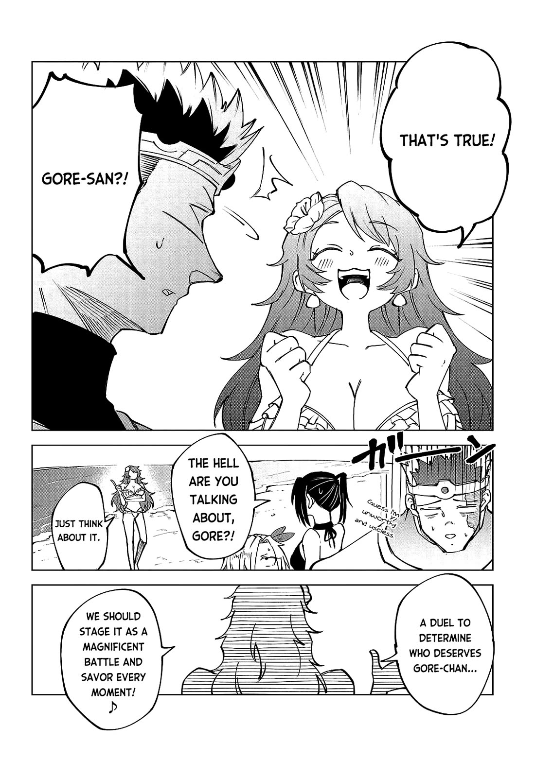 The Fainted Hero and The Assassination Princess Chapter 26 page 13 - Chapter 26: Swimsuits, Heroes, and a Tournament