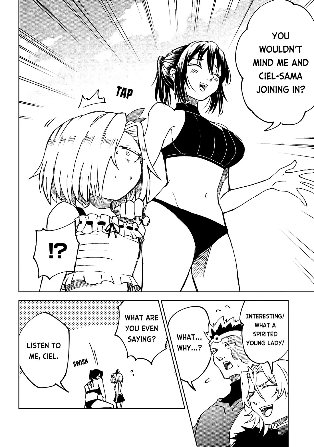 The Fainted Hero and The Assassination Princess Chapter 26 page 15 - Chapter 26: Swimsuits, Heroes, and a Tournament