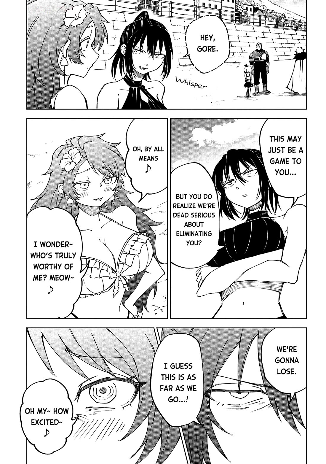 The Fainted Hero and The Assassination Princess Chapter 26 page 18 - Chapter 26: Swimsuits, Heroes, and a Tournament