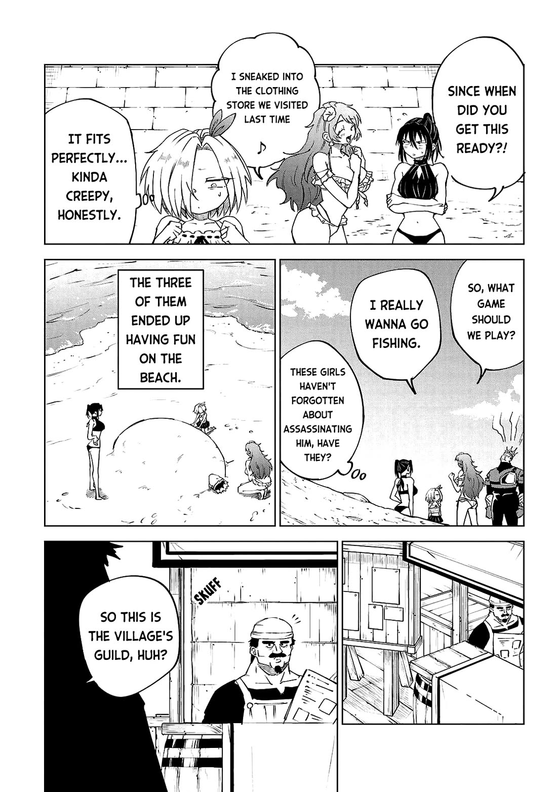 The Fainted Hero and The Assassination Princess Chapter 26 page 6 - Chapter 26: Swimsuits, Heroes, and a Tournament