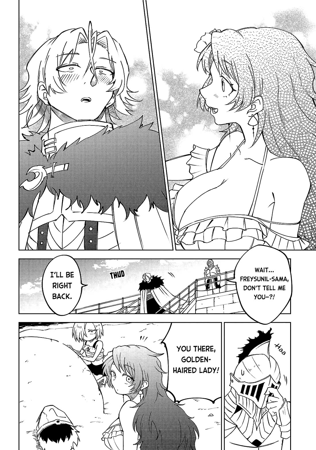 The Fainted Hero and The Assassination Princess Chapter 26 page 9 - Chapter 26: Swimsuits, Heroes, and a Tournament
