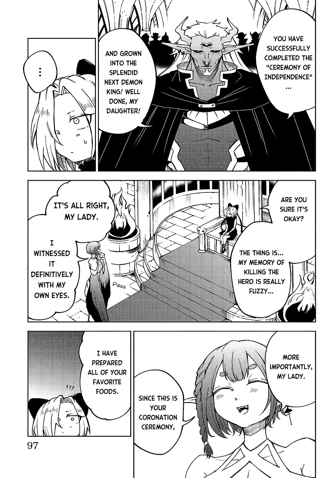The Fainted Hero and The Assassination Princess Chapter 31 page 10 - Chapter 31: Bloodsoaked in a twilight slumber