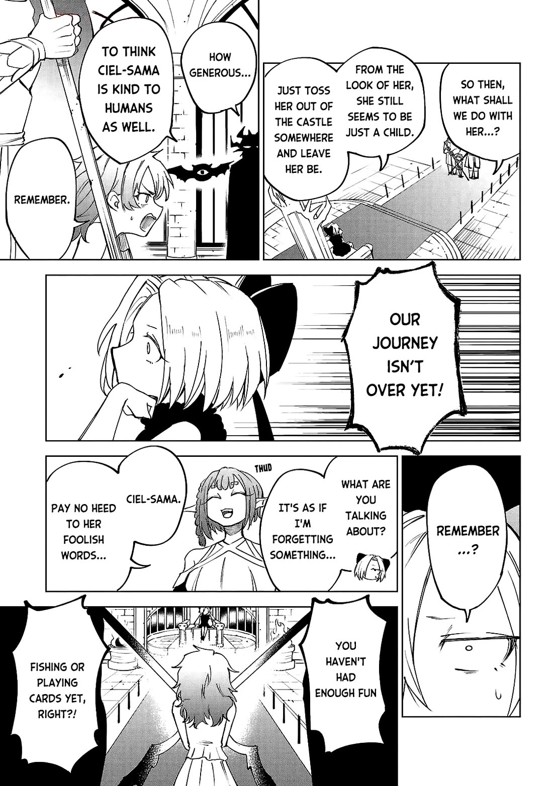 The Fainted Hero and The Assassination Princess Chapter 32 page 14 - Chapter 32: A dream, an illusion, a bubble, a shadow