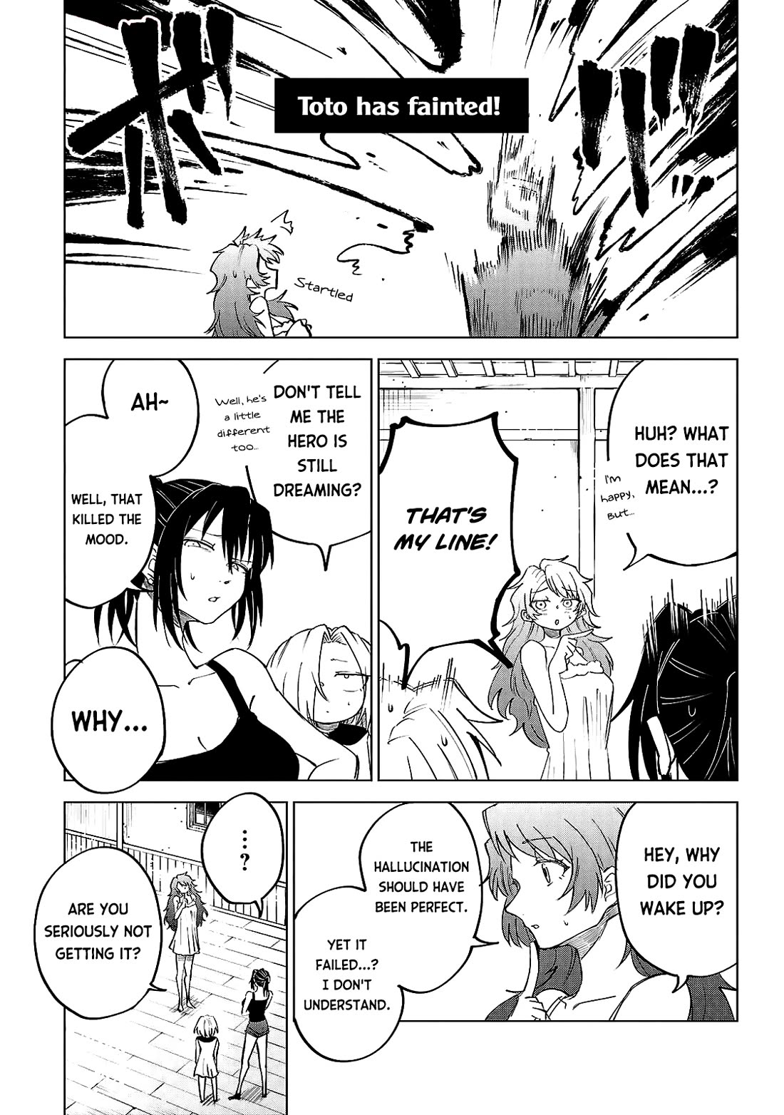 The Fainted Hero and The Assassination Princess Chapter 34 page 13 - Chapter 34: Take my hand