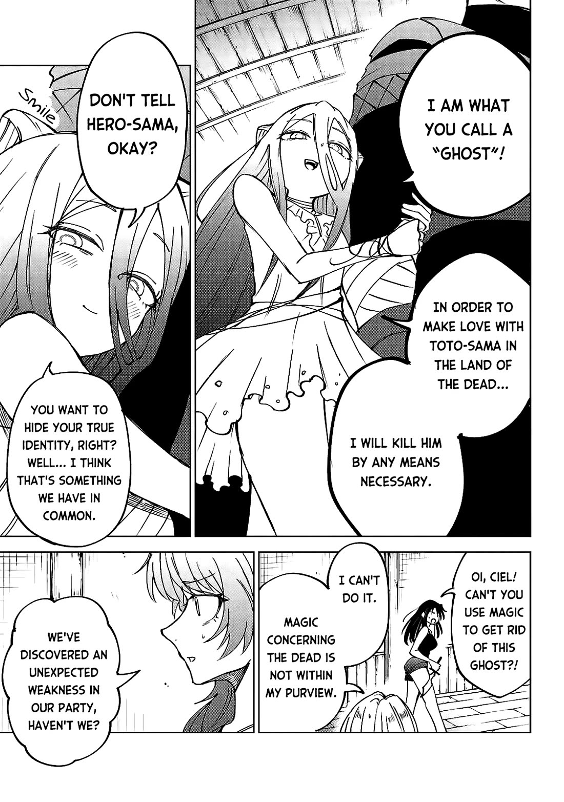 The Fainted Hero and The Assassination Princess Chapter 35 page 14 - Chapter 35: Love Phantom