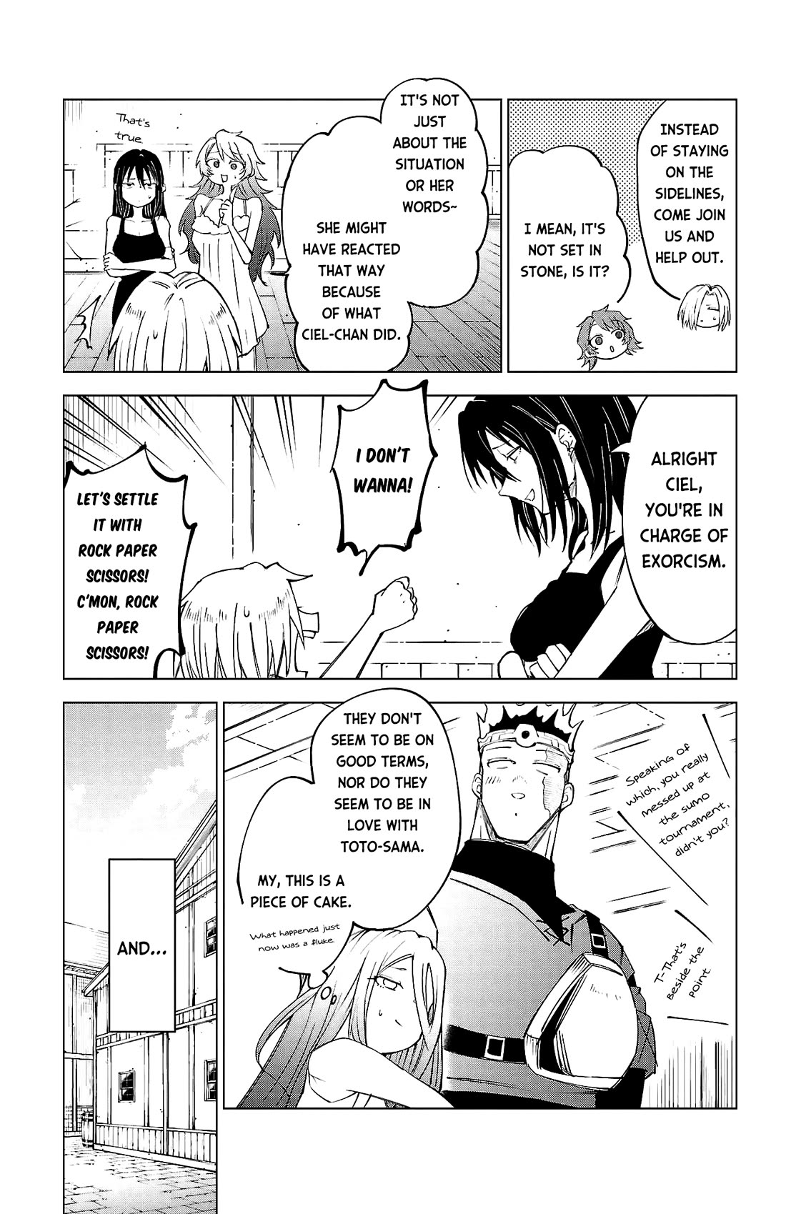 The Fainted Hero and The Assassination Princess Chapter 36 page 11 - Chapter 36: Exorcism Duel!?