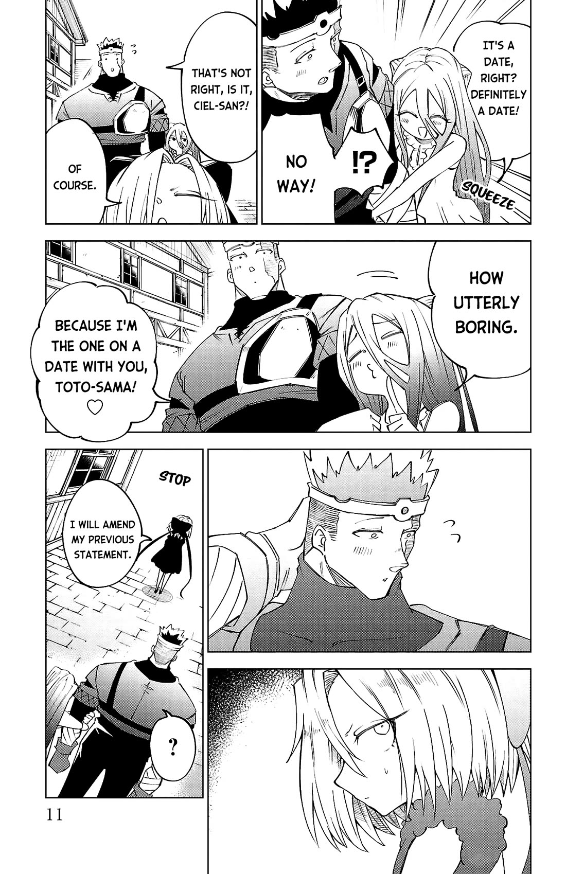 The Fainted Hero and The Assassination Princess Chapter 36 page 13 - Chapter 36: Exorcism Duel!?
