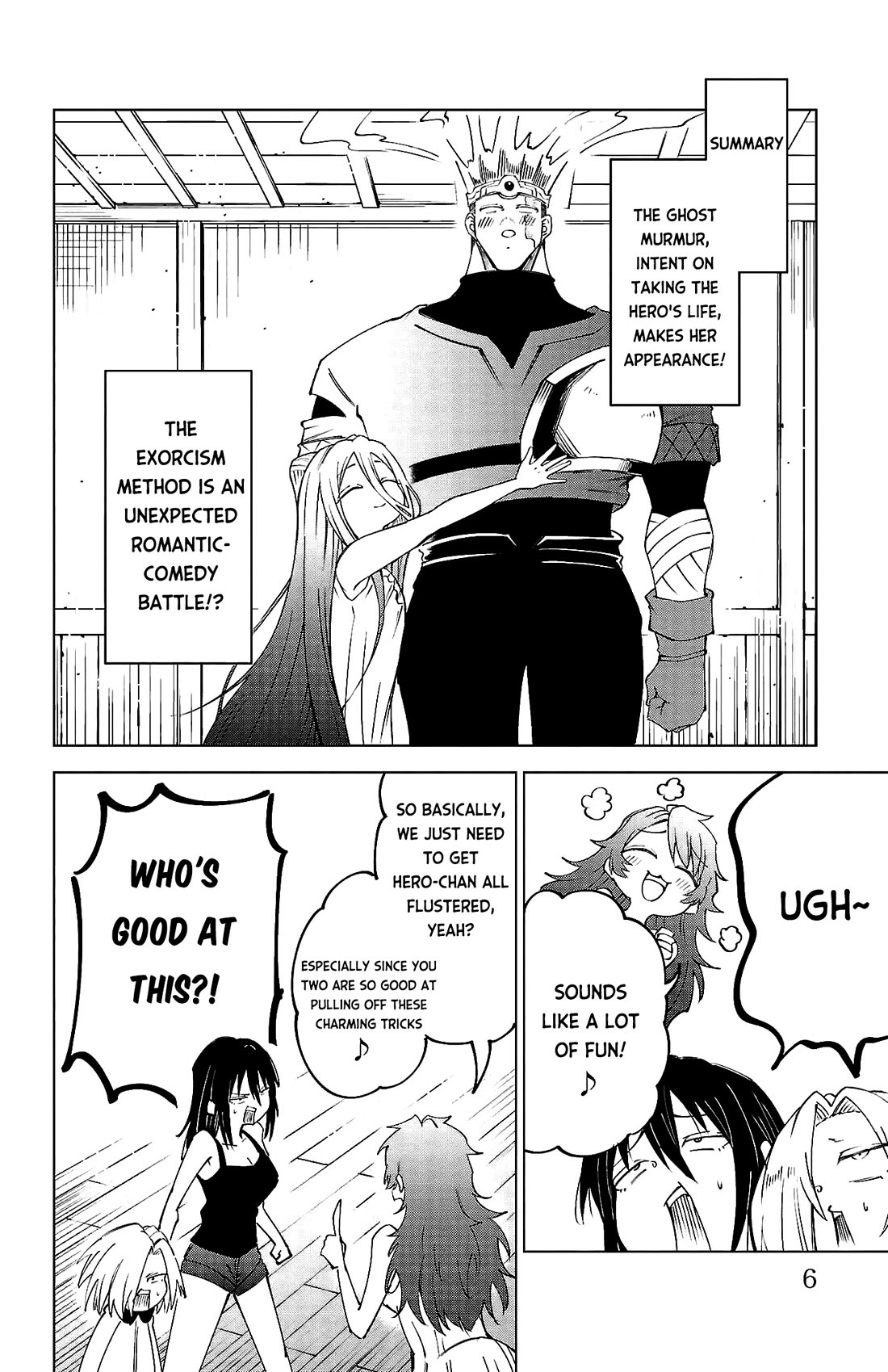 The Fainted Hero and The Assassination Princess Chapter 36 page 8 - Chapter 36: Exorcism Duel!?