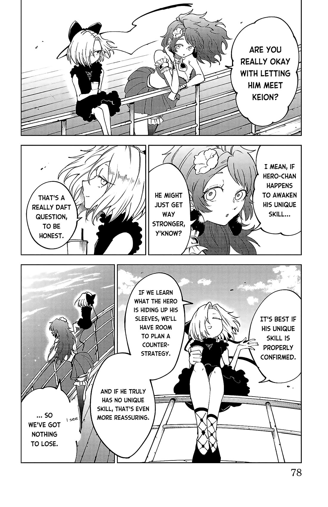 The Fainted Hero and The Assassination Princess Chapter 39 page 13 - Chapter 39: Facing the ocean