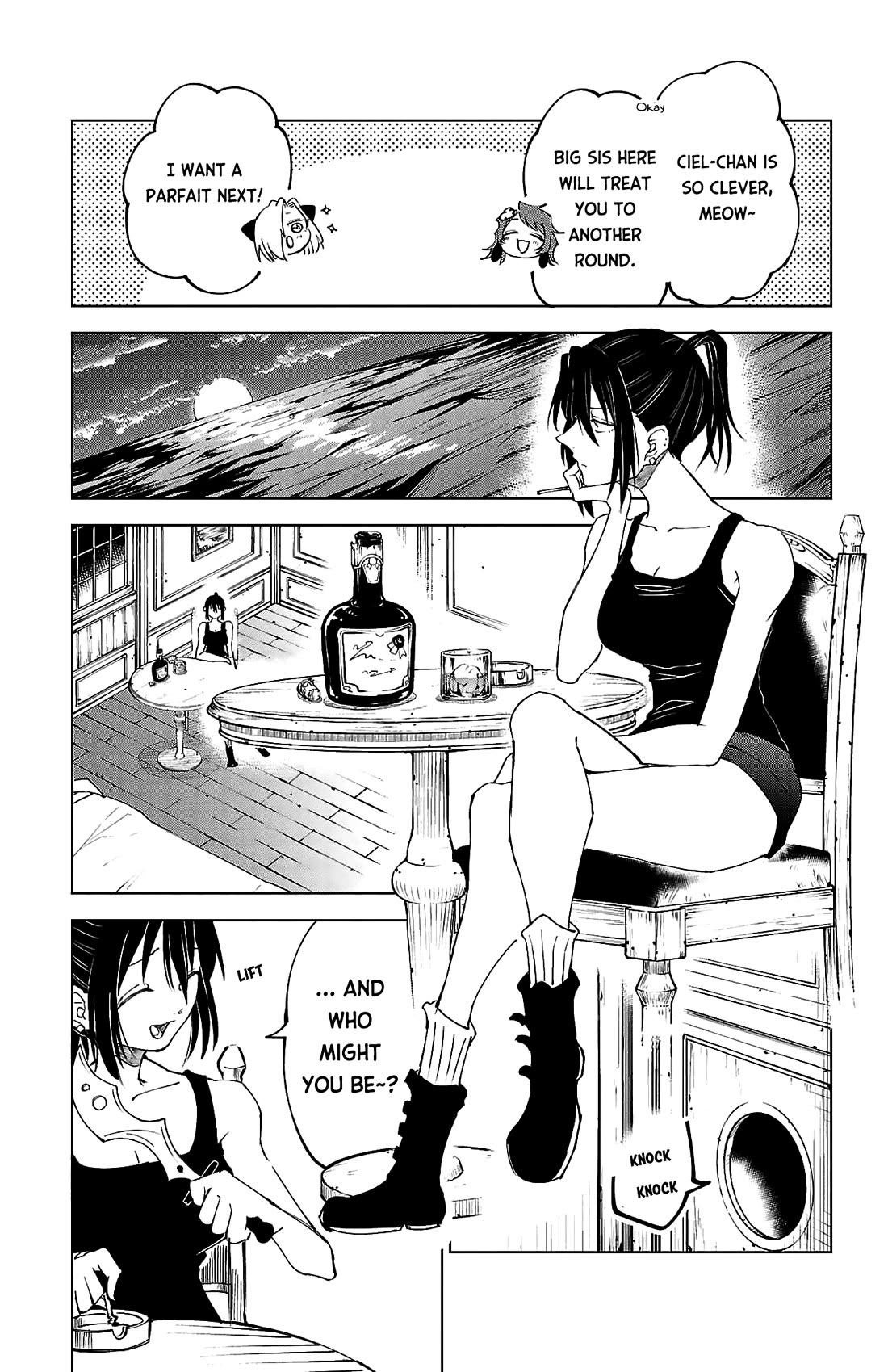 The Fainted Hero and The Assassination Princess Chapter 39 page 14 - Chapter 39: Facing the ocean