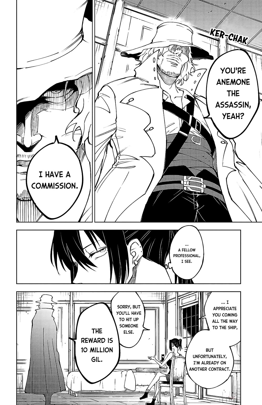 The Fainted Hero and The Assassination Princess Chapter 39 page 15 - Chapter 39: Facing the ocean