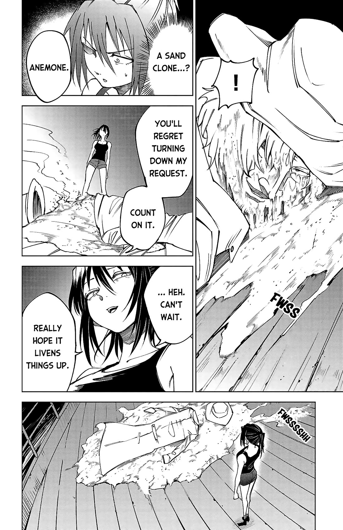 The Fainted Hero and The Assassination Princess Chapter 40 page 14 - Chapter 40: The fight on the ship