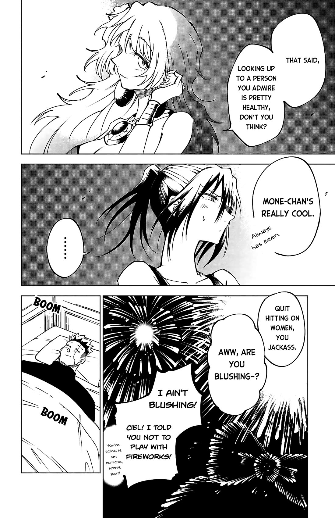 The Fainted Hero and The Assassination Princess Chapter 40 page 19 - Chapter 40: The fight on the ship