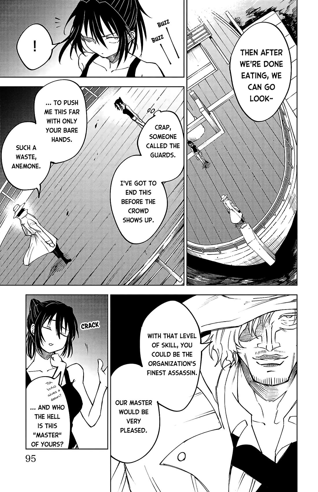 The Fainted Hero and The Assassination Princess Chapter 40 page 9 - Chapter 40: The fight on the ship