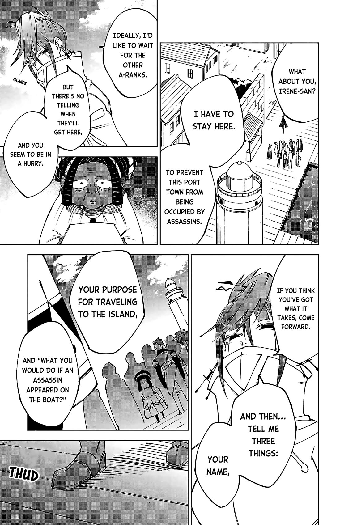 The Fainted Hero and The Assassination Princess Chapter 41 page 13 - Chapter 41: In the port town of Rirei