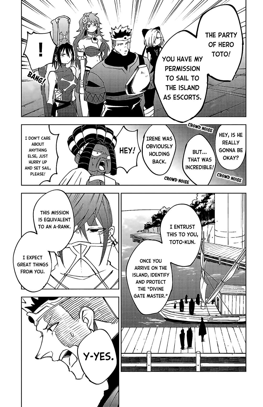 The Fainted Hero and The Assassination Princess Chapter 41 page 19 - Chapter 41: In the port town of Rirei