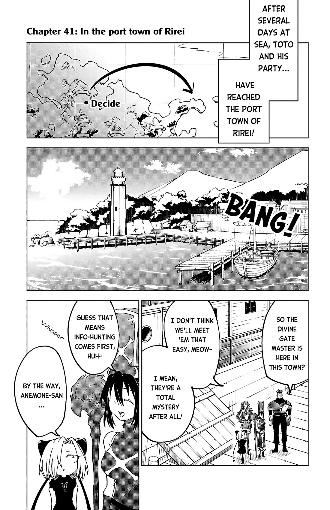 The Fainted Hero and The Assassination Princess Chapter 41 page 2 - Chapter 41: In the port town of Rirei