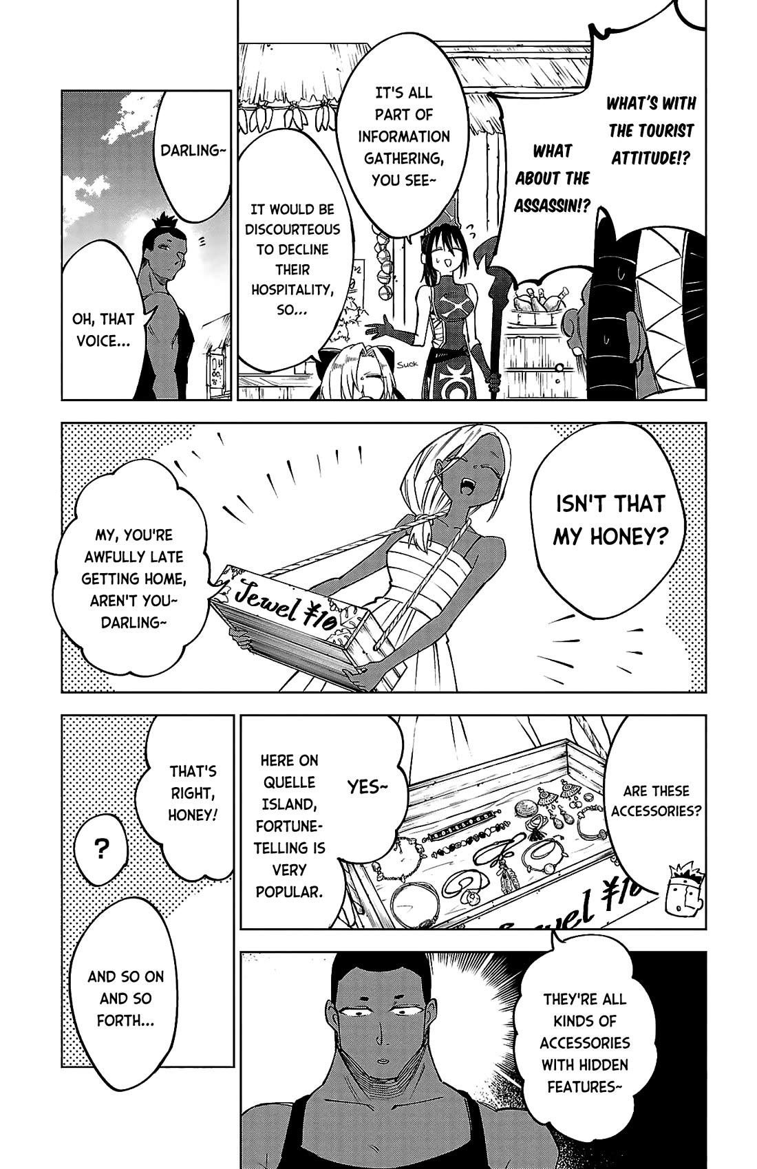 The Fainted Hero and The Assassination Princess Chapter 42 page 10 - Chapter 42: White or black!?