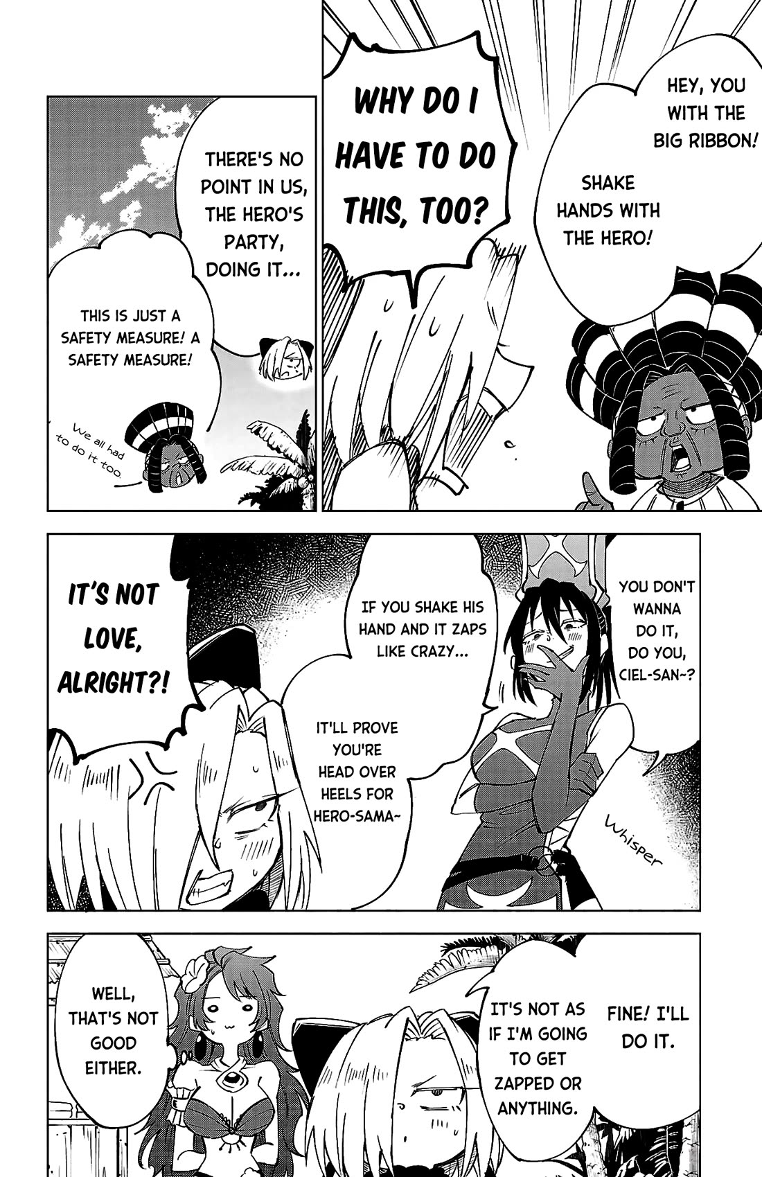 The Fainted Hero and The Assassination Princess Chapter 42 page 15 - Chapter 42: White or black!?