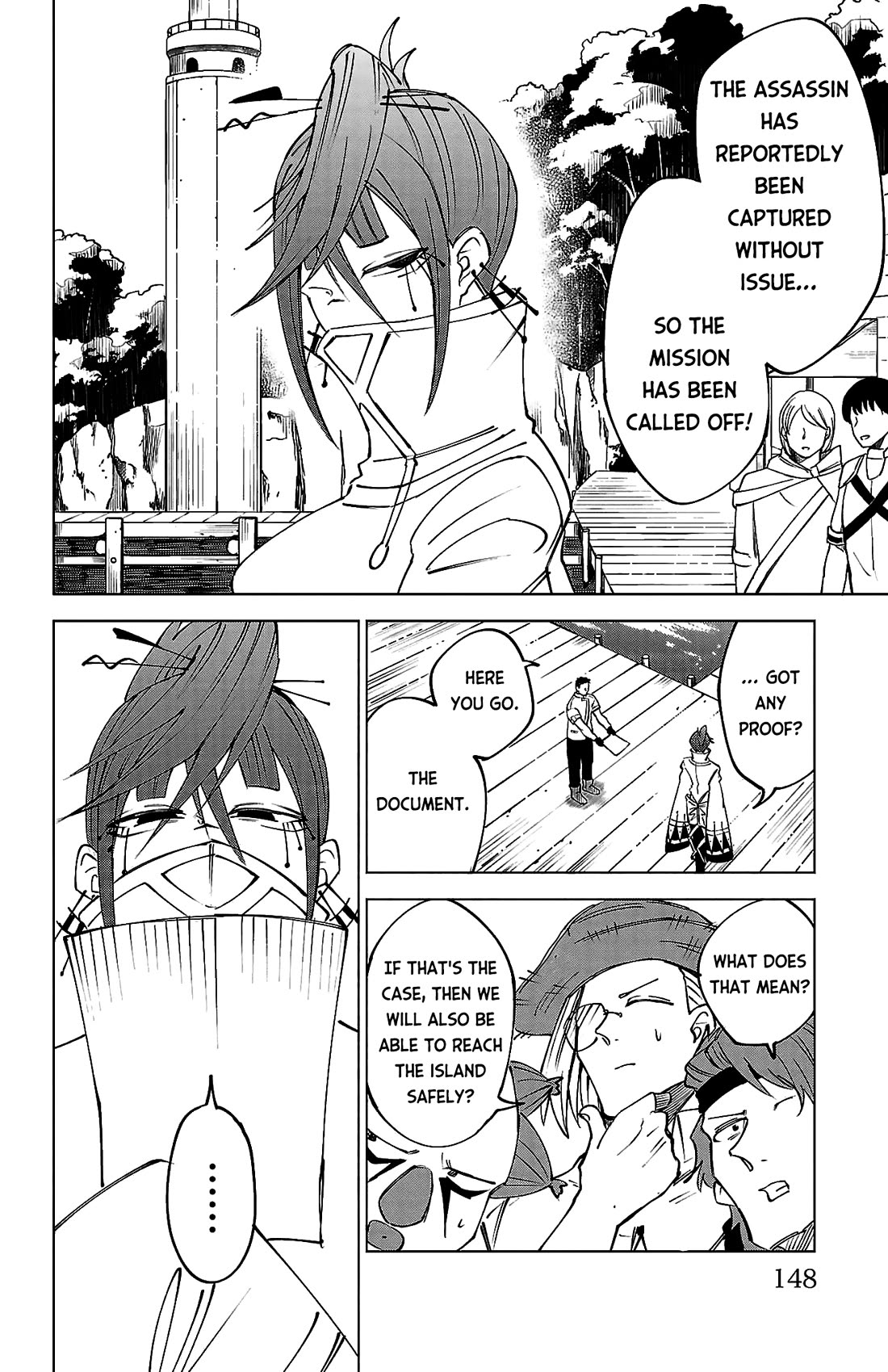 The Fainted Hero and The Assassination Princess Chapter 42 page 23 - Chapter 42: White or black!?