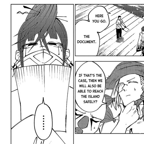 The Fainted Hero and The Assassination Princess Chapter 42: White or black!? cover