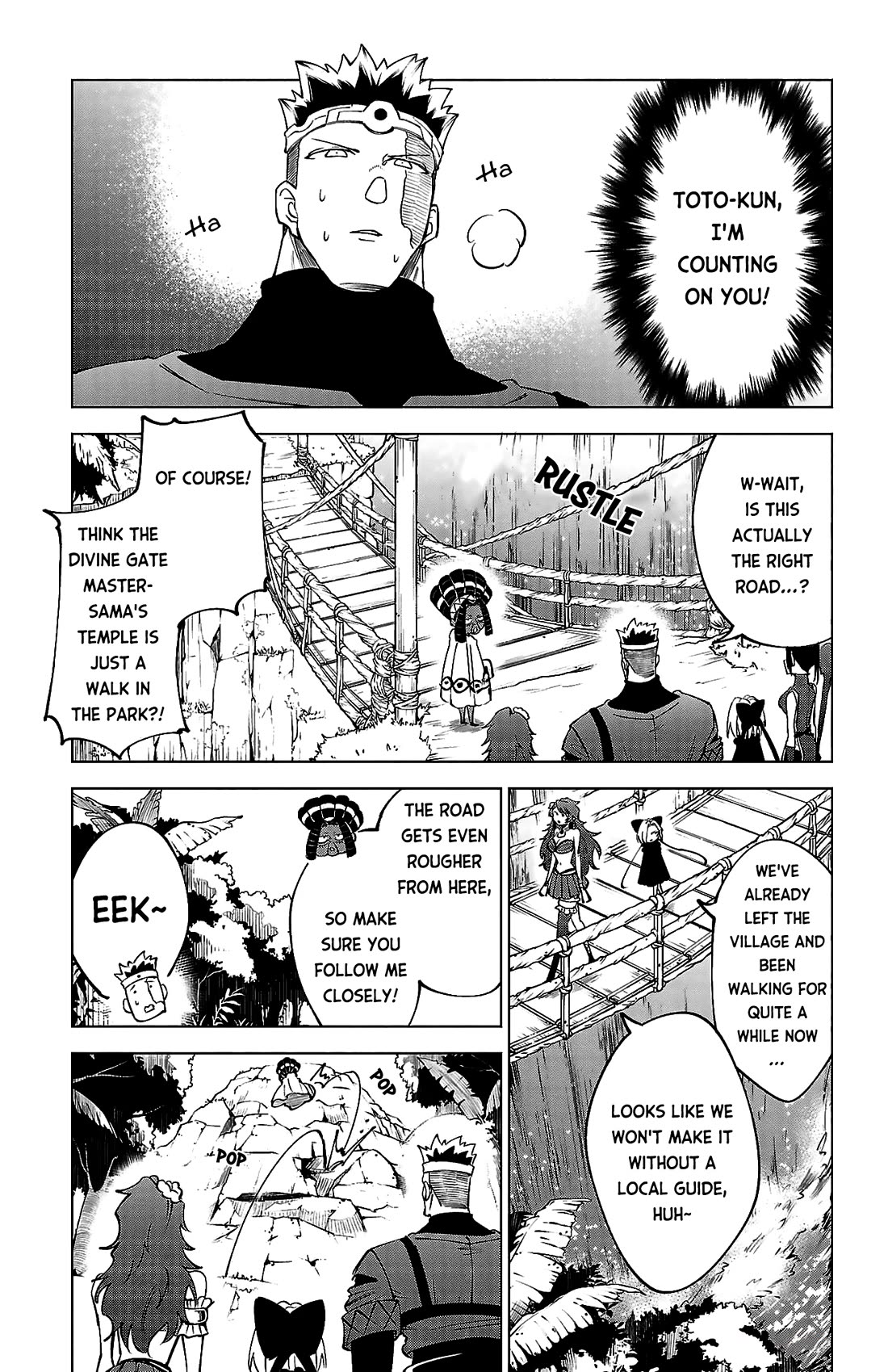 The Fainted Hero and The Assassination Princess Chapter 43 page 10 - Chapter 43: Meet the "Divine Gate Master”!