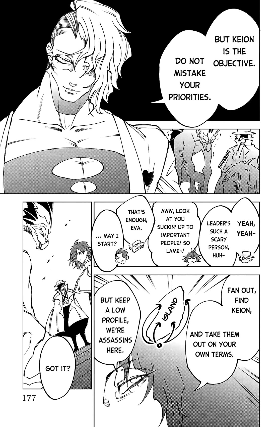 The Fainted Hero and The Assassination Princess Chapter 44 page 10 - Chapter 44: The Divine Gate Master and the Assassins