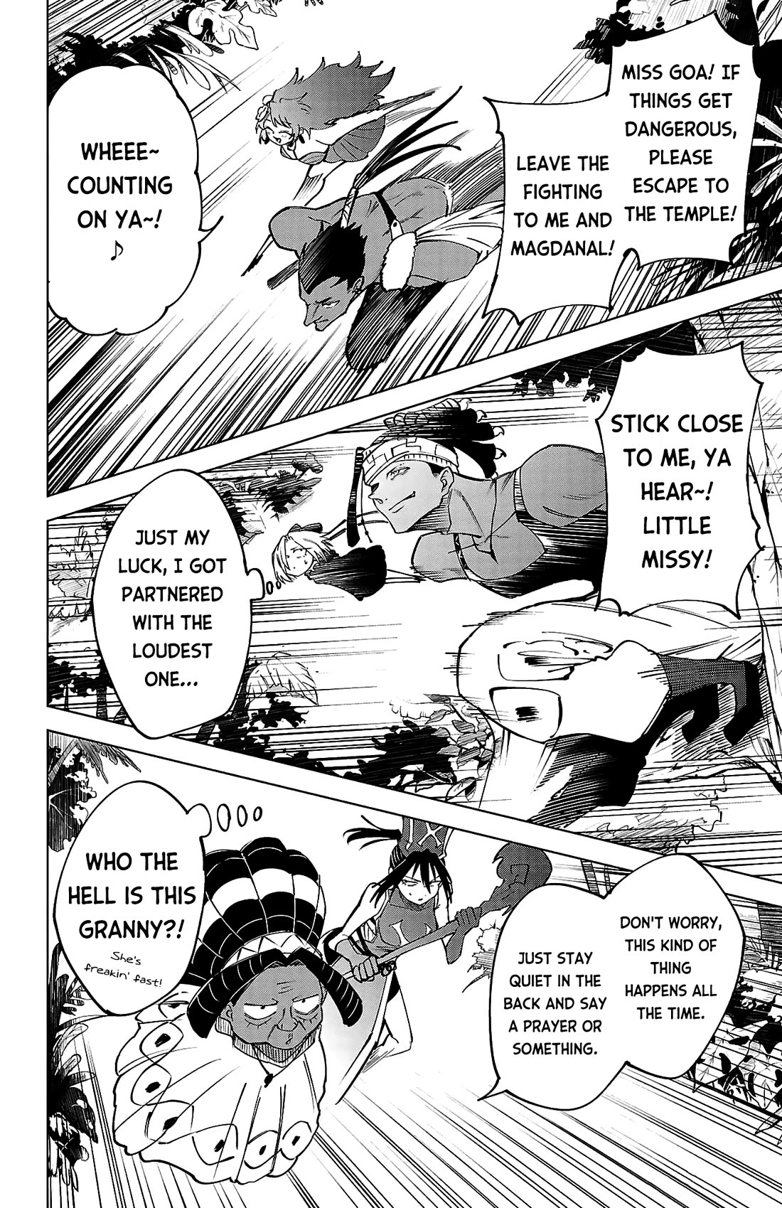 The Fainted Hero and The Assassination Princess Chapter 44 page 13 - Chapter 44: The Divine Gate Master and the Assassins