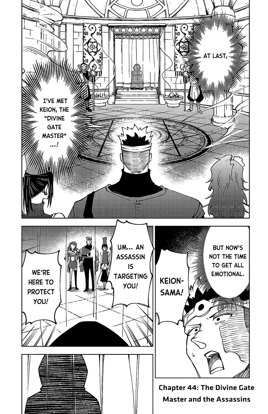 The Fainted Hero and The Assassination Princess Chapter 44 page 2 - Chapter 44: The Divine Gate Master and the Assassins