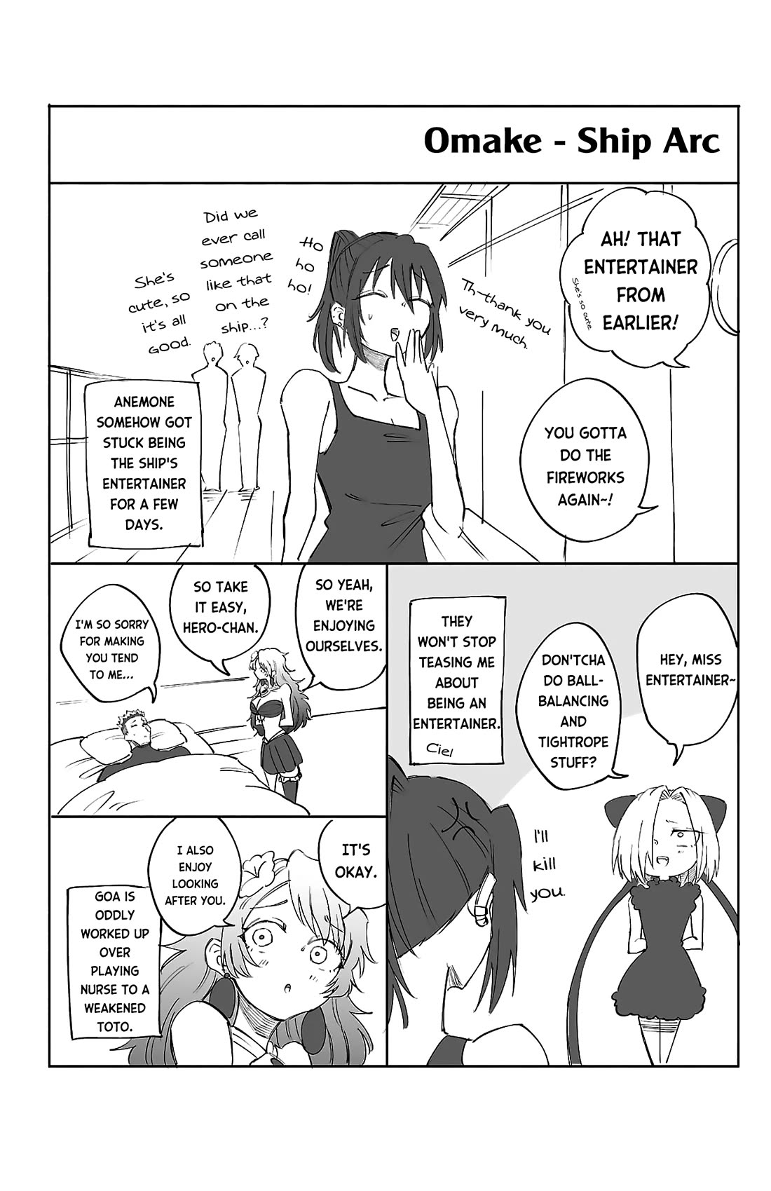 The Fainted Hero and The Assassination Princess Chapter 44 page 23 - Chapter 44: The Divine Gate Master and the Assassins