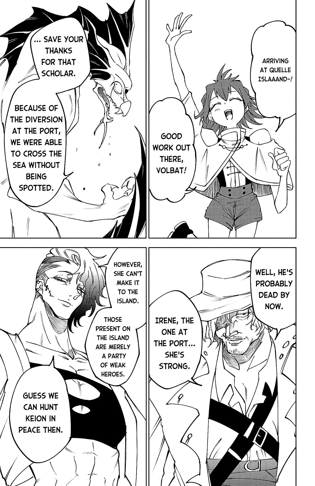 The Fainted Hero and The Assassination Princess Chapter 44 page 8 - Chapter 44: The Divine Gate Master and the Assassins