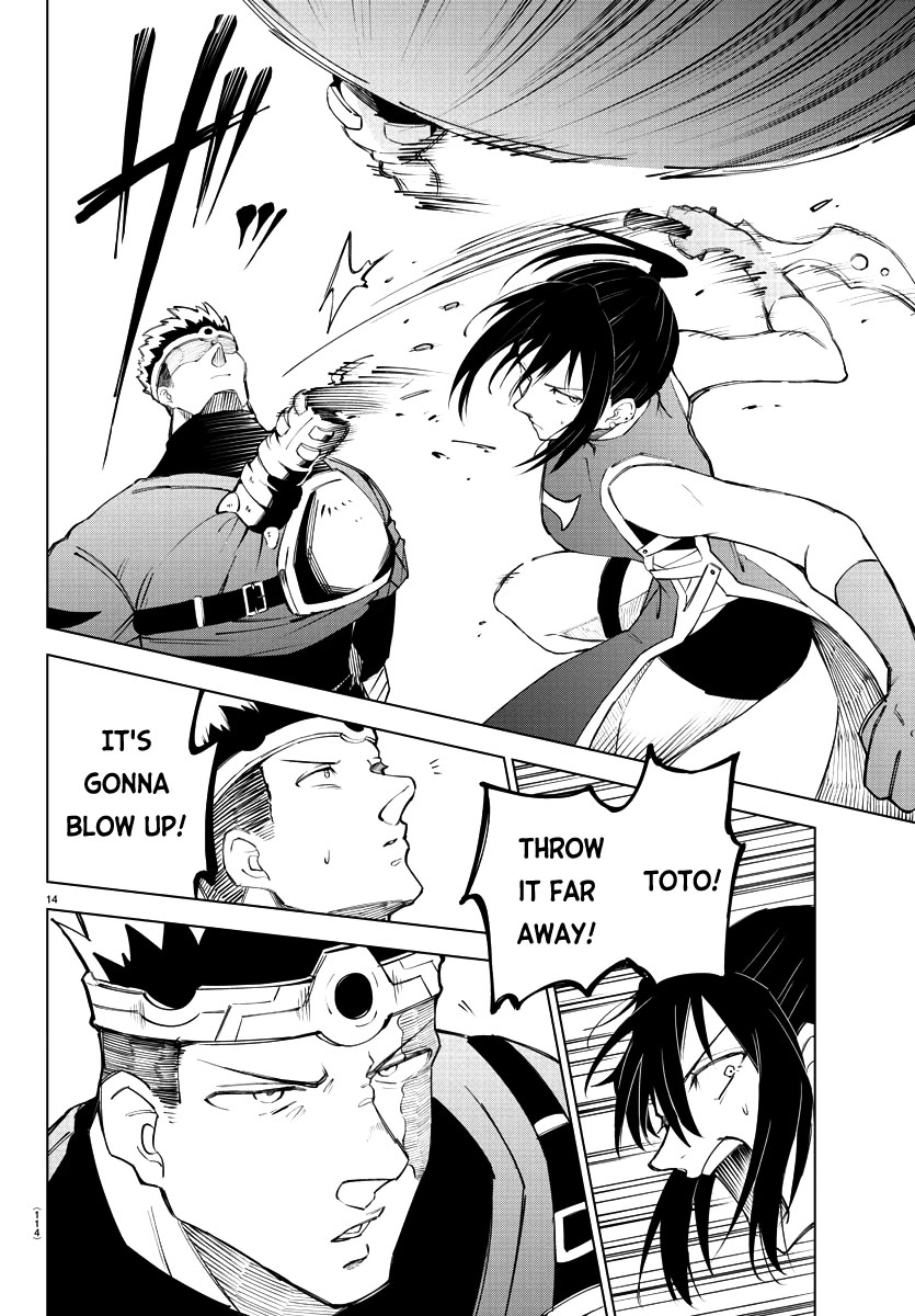 The Fainted Hero and The Assassination Princess Chapter 7 page 14 - Chapter 7: Bomb panic!?