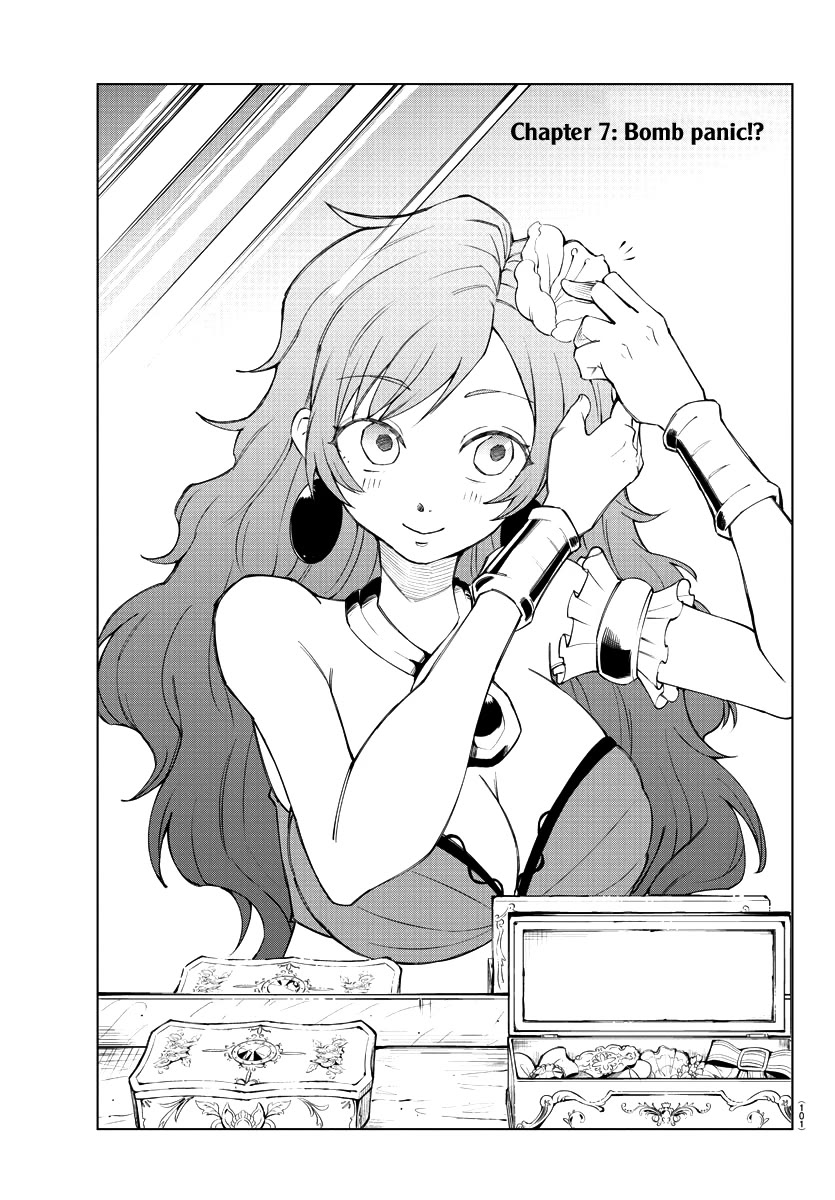 The Fainted Hero and The Assassination Princess Chapter 7 page 2 - Chapter 7: Bomb panic!?