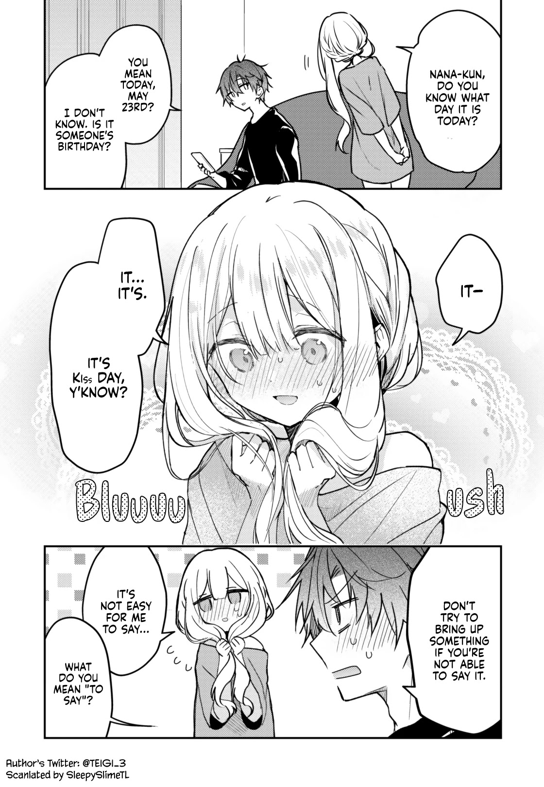 The Fairytale-like You Goes on the Assault Chapter 23.5 page 1 - Chapter 23.5: What Day Is It?