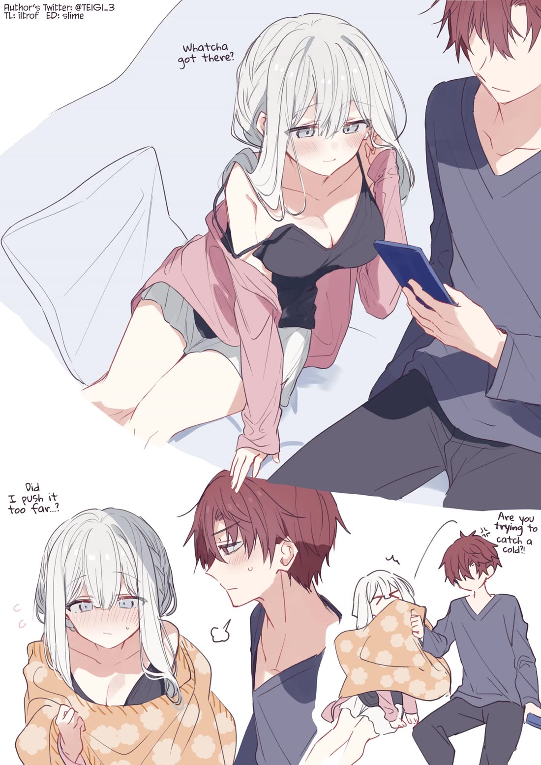The Fairytale-like You Goes on the Assault Chapter 32.5 page 1 - Chapter 32.5: Loungewear