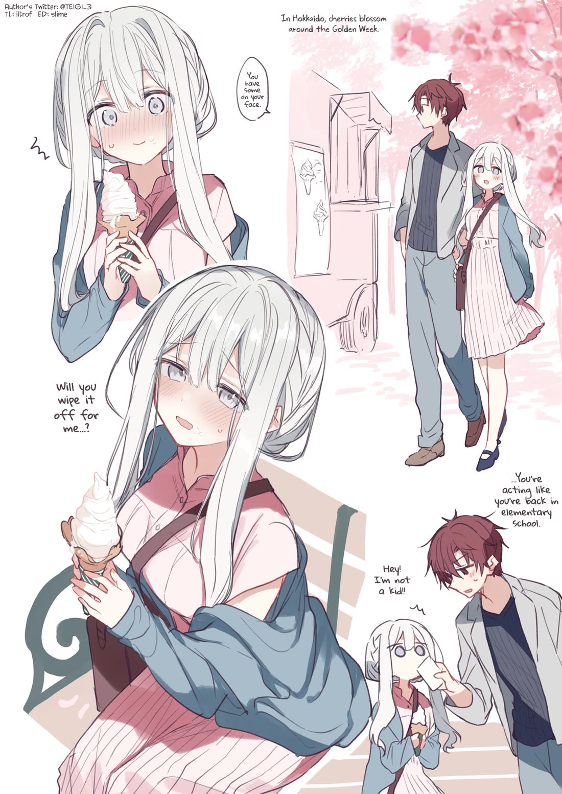 The Fairytale-like You Goes on the Assault Chapter 33.5 page 1 - Chapter 33.5: Cheery Blossom Viewing