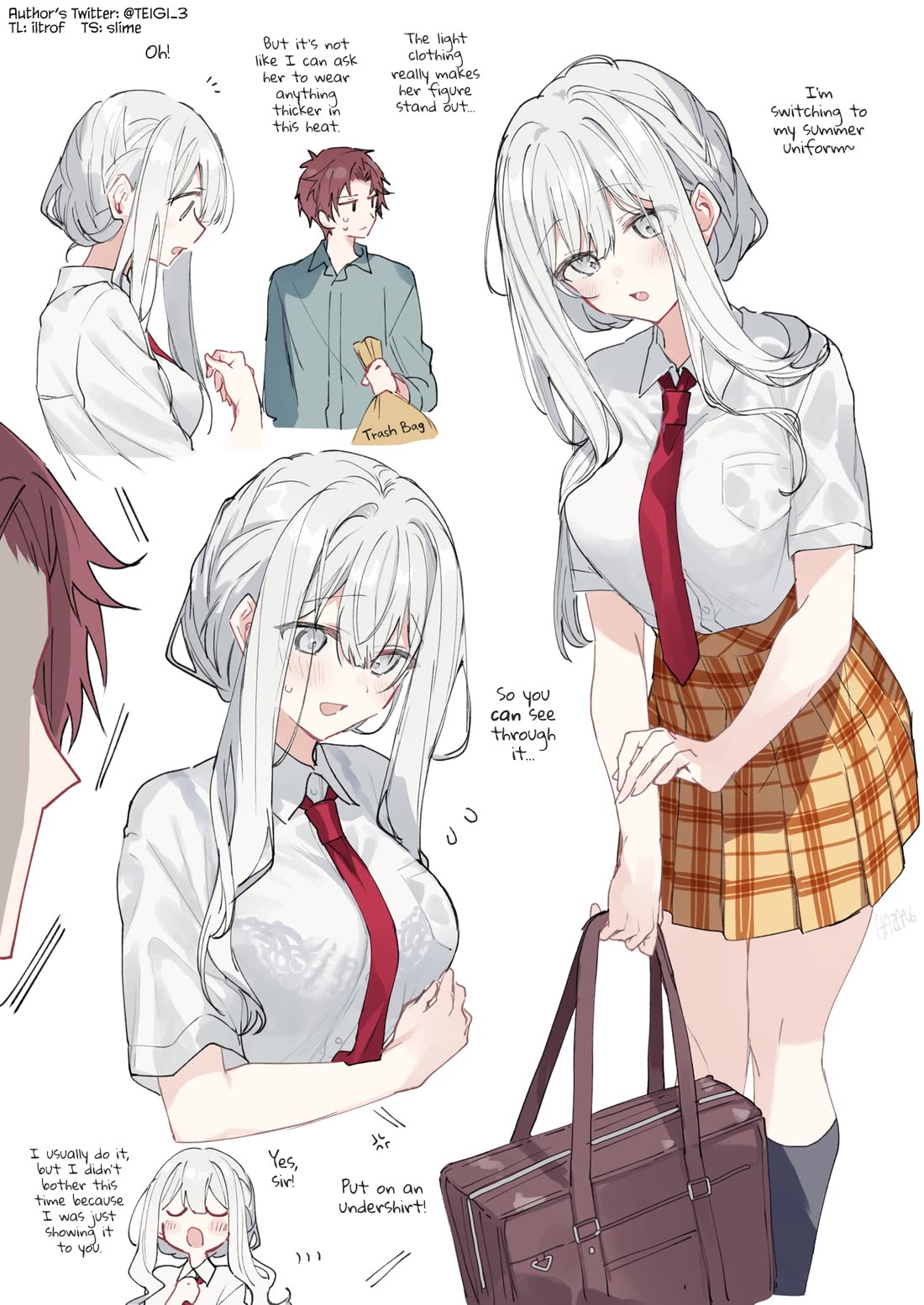 The Fairytale-like You Goes on the Assault Chapter 42.1 page 2 - Chapter 42.1: Summer Uniform