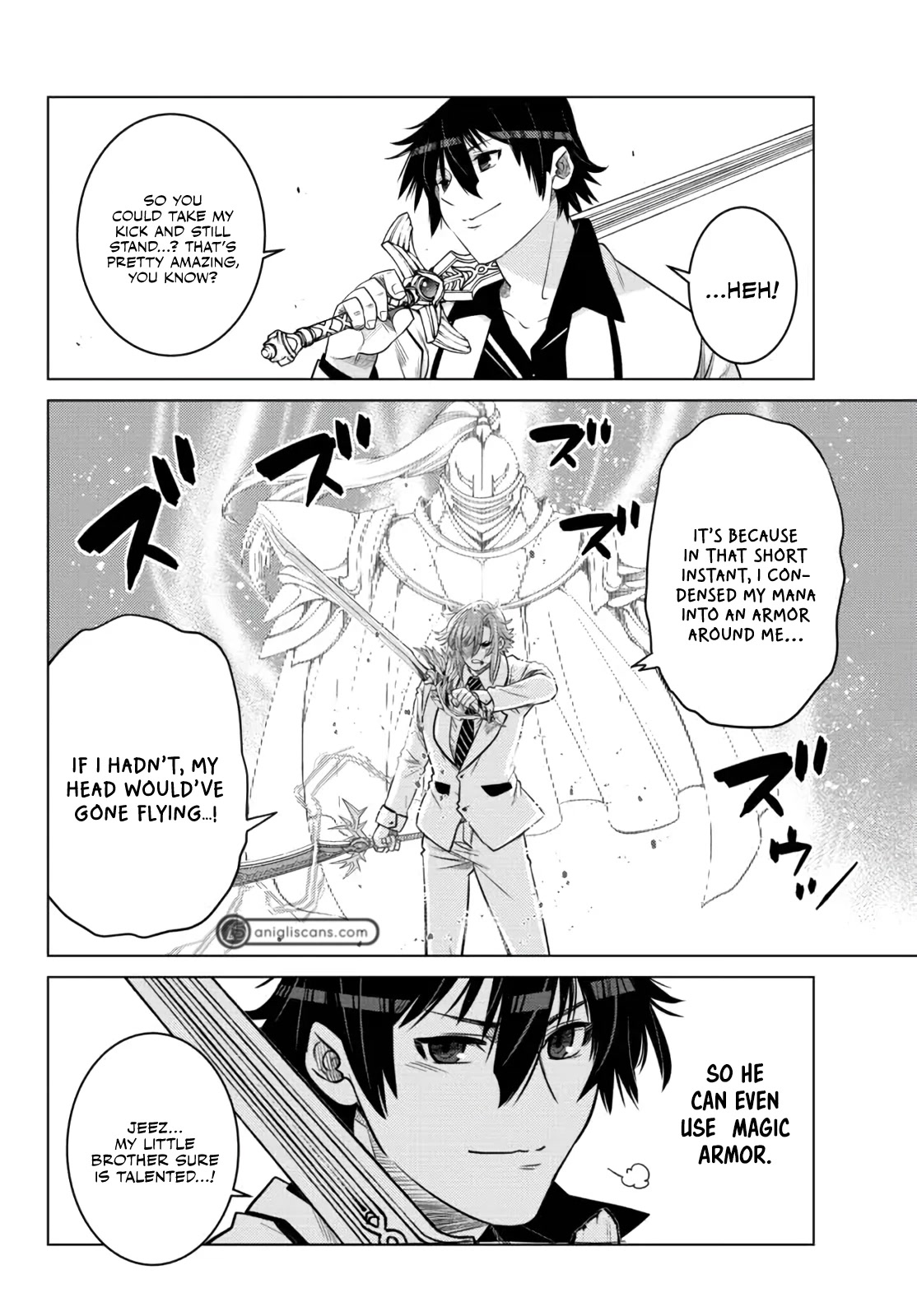 The Fallen Brother Is Actually the Strongest: The Strongest Hero in History Is Reincarnated and Unknowingly Unmatched at the School Chapter 14 page 28 - Chapter 14