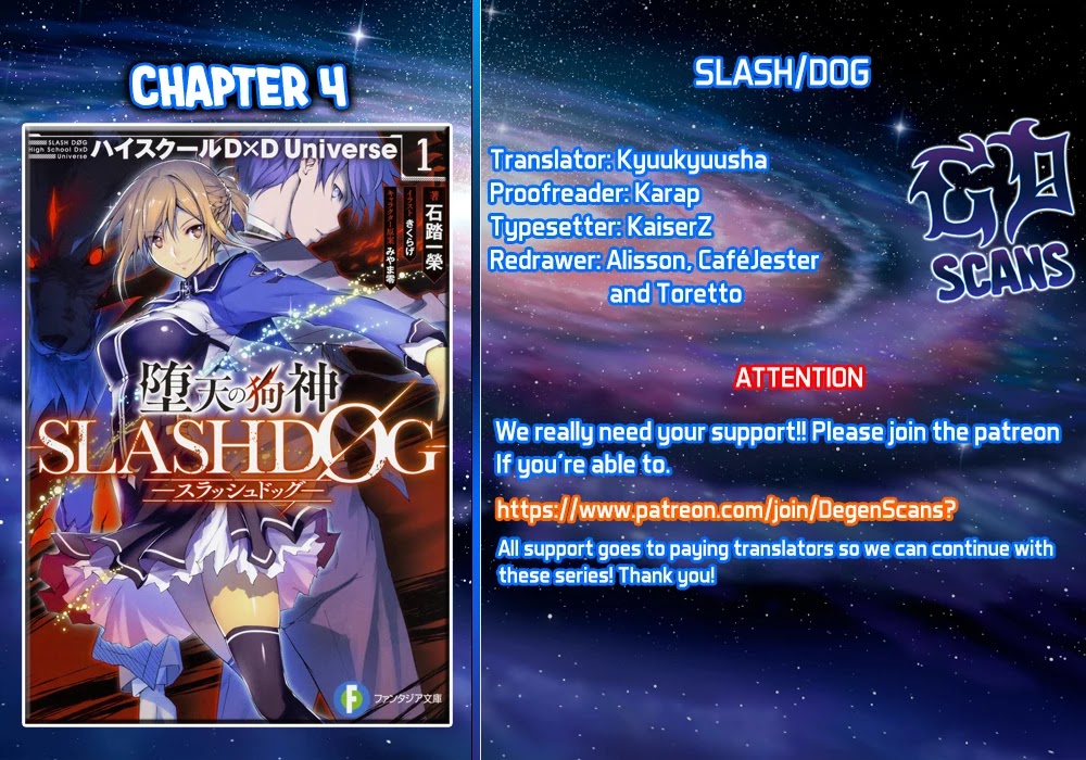 The Fallen Dog God -SLASHDØG- Chapter 4 page 1 - Chapter 4