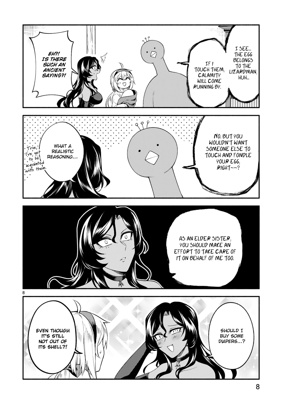 The Family Circumstances of the Unreliable Witch Chapter 10 page 8 - Chapter 10