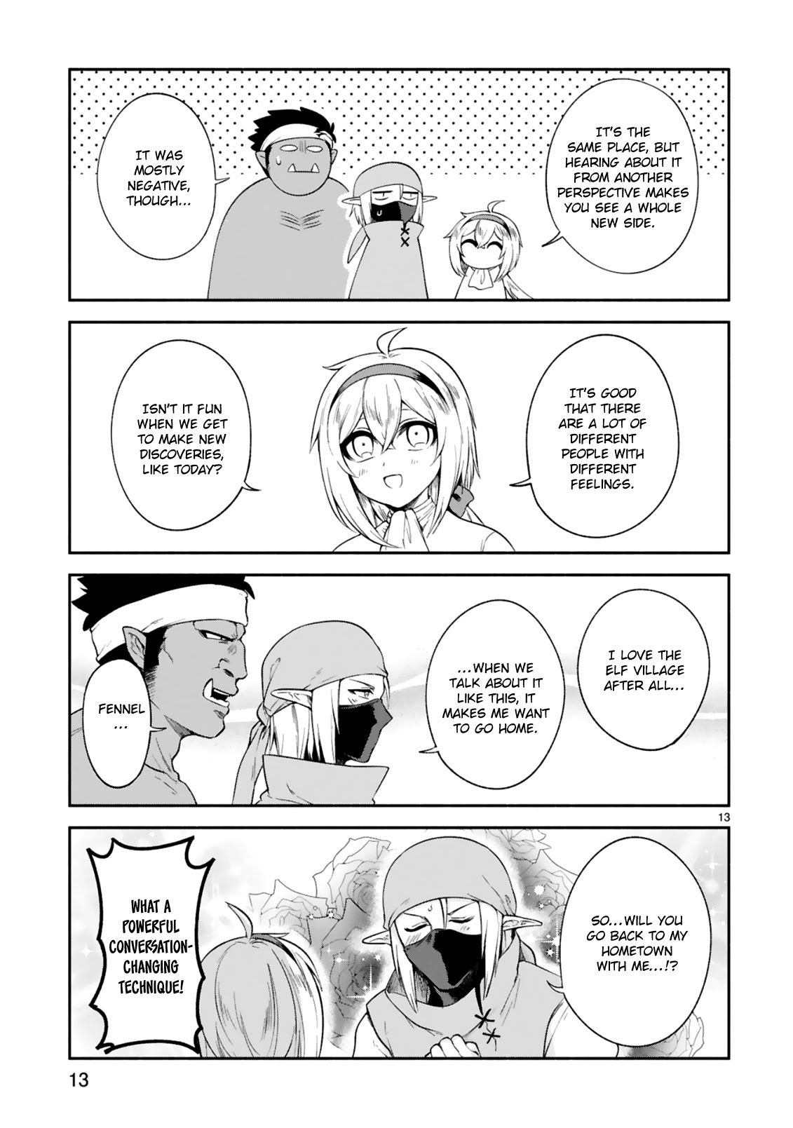 The Family Circumstances of the Unreliable Witch Chapter 11 page 13 - Chapter 11