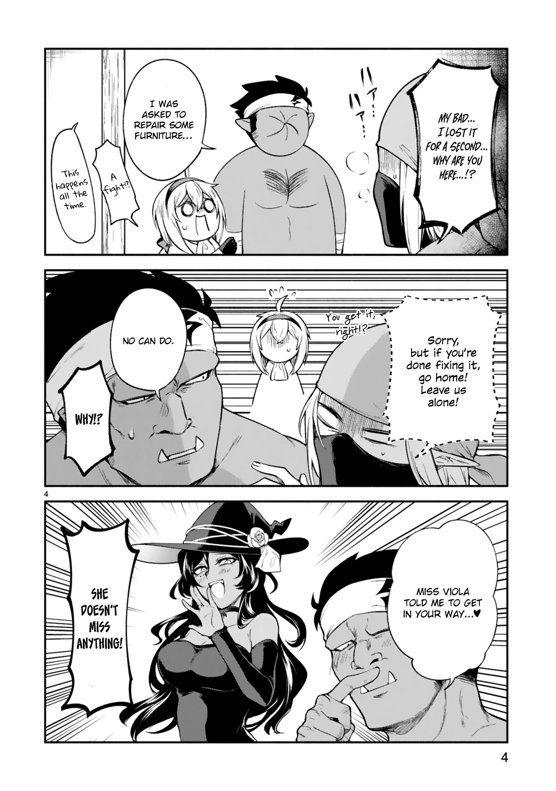 The Family Circumstances of the Unreliable Witch Chapter 11 page 4 - Chapter 11